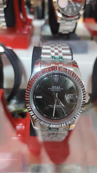 bakida saat: Rolex Oyster Perpetual Datejust kişi qol saatları - Korpus — 8