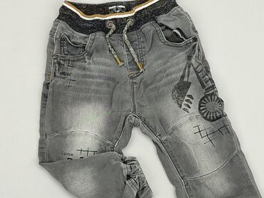 czarne jeansy skinny: Jeans, Next, 1.5-2 years, 92, condition - Fair