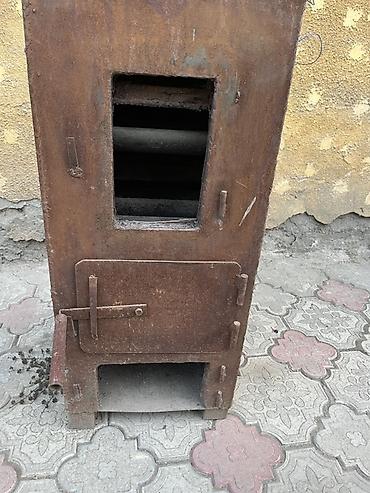 камин газовый: Металлическая печь длительного горения (буржуйка) - Материал — 1