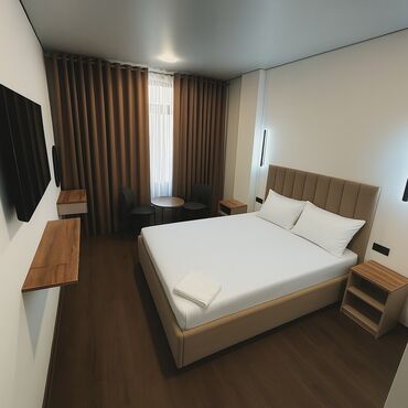 дом с бассейном посуточно бишкек: 1 комната, Душевая кабина, Постельное белье, Кондиционер