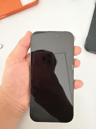 iphone 12 minu: IPhone 14 Pro, Б/у, 128 ГБ, Графит, Кабель, 74 % — 1