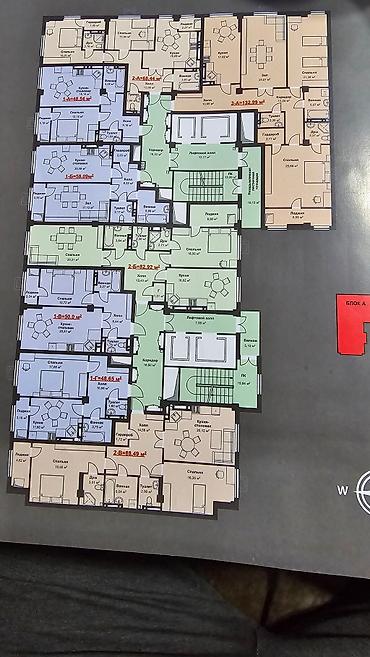 Продажа квартир: 1 комната, 76 м², Элитка, 4 этаж, Готовая ПСО (под самоотделку) — 5