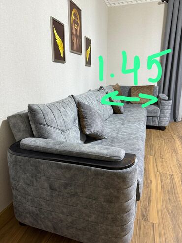 Divanlar: Künc divan, İşlənmiş, Açılan, Bazalı