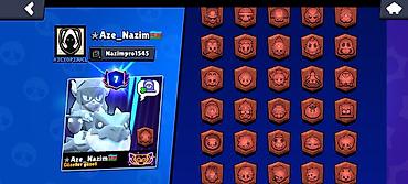 banner capı: Brawl Stars hesabı – “Aze_Nazim” - Nick: ☆Aze_Nazim (flama — 1