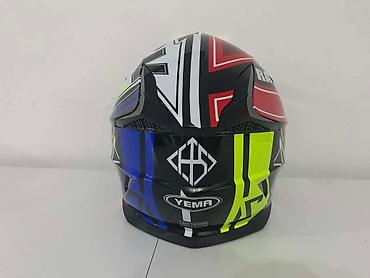 pod 2: Kaciga za motokros/ATV sa naočarima – YEMA Racing - Tip: integralna — 4