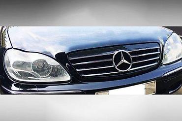 AMG MASKA GRILL CRNA MERCEDES S W220 | AMG Prednja maska resetka