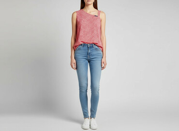 zalando tommy hilfiger t shirty: Tom Tailor, Жіноча блуза, розмір XS