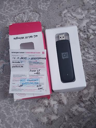 кулер цена: 4G Wi‑Fi модем/роутер O! (USB) - Форм‑фактор: USB‑модем с логотипом — 1
