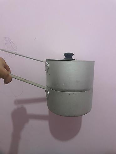 sous: Qazan, rəng - Boz, Alüminium — 2