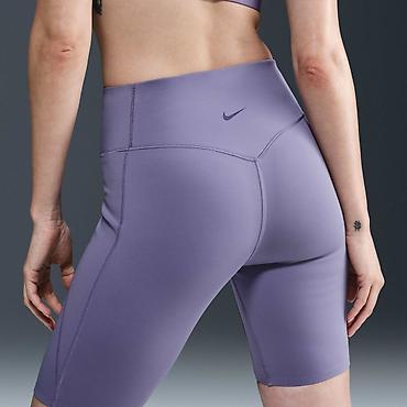 Helanke, biciklistički šortsevi: NIKE Universa Women's High-Waisted 20.5cm Biker Shorts with No Front — 2