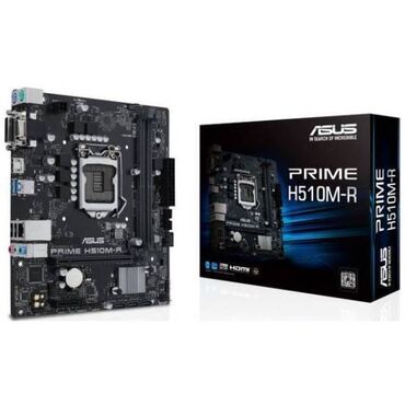 Материнские платы: Материнская плата, Новый, Asus, LGA1200, Micro-ATX, Для ПК