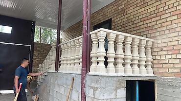 Фасадные плиты Сары-Таш (Травертин): Балясины из завода !!! ЗАВОДСКАЯ ЦЕНА 💲 Доставка до дома по городу!!! at lalafo.kg — 6 Фасадные плиты Сары-Таш (Травертин): Балясины из завода !!! ЗАВОДСКАЯ ЦЕНА 💲 Доставка до дома по городу!!! — 6