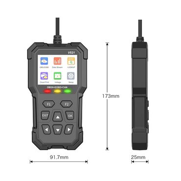 Alati za automobile: Novo - V521 OBDII / EOBD + CAN Auto Dijagnostika Profesionalni — 6