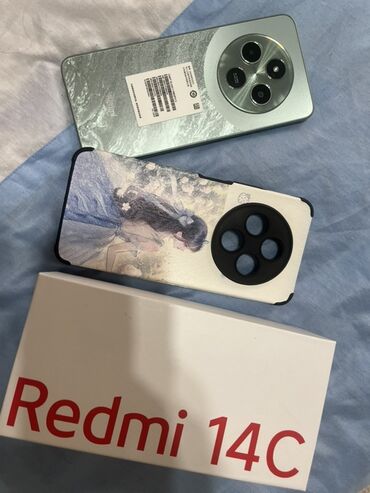 xiaomi note 10 irşad: Redmi 14C, 128 ГБ, цвет - Зеленый, С документами