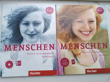 немецкий язык: Учебники "Menschen A1.1", "Menschen A1.2" и "Menschen A2.1"