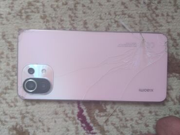 nod 8: Xiaomi 11 Lite, 128 ГБ, цвет - Розовый, 
 Отпечаток пальца
