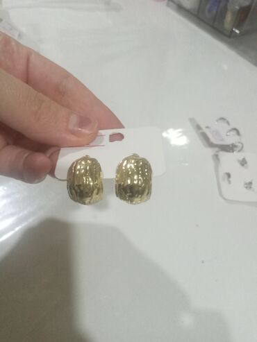 Bijuteriya dəstləri: Zərgərlik dəsti – müxtəlif modellərdə sırğalar - Ay və ulduz motivli — 4