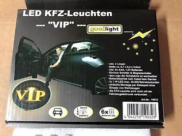 Ostala auto elektronika: LED projektor za vrata automobila “VIP” – set od 2 - Brend: goodlight — 2