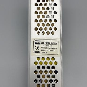 блоки питания для серверов eps: Блок питания для LED-лент FAN 300W-12V - Назначение: питание — 3