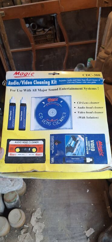 redmi not 10 t: > Retro Audio/Video Təmizləmə Dəsti — Magic CDC-388 CD, kaset və