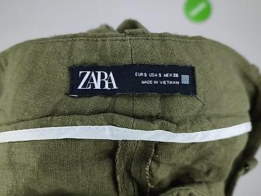 len zara: Zara, Spodnie materiałowe damskie, rozmiar S — 4