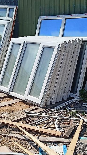PVC pəncərə çərçivələri və paket şüşəli bloklar - Material: ağ rəngli — 1