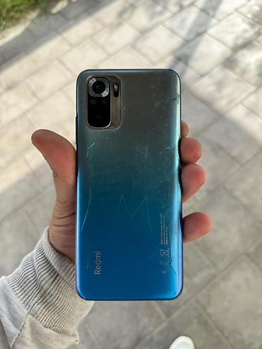 xiaomi note 9 ekran: Redmi Note 10S, 128 GB, rəng - Mavi, Barmaq izi — 2