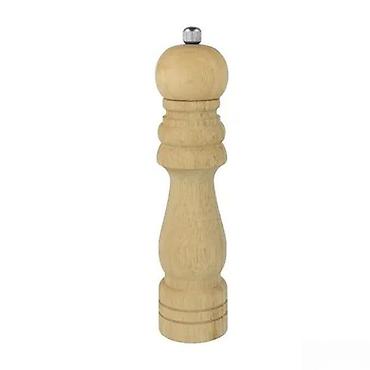 drveni stol: Mlin za biber drveni 20,5cm KmtStyle NOVO. OPIS PROIZVODA: Mlin za — 1