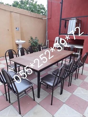 Sifarişlə restoran stulları: Metal, Rusiya, Parça, Ödənişli quraşdırma, Zəmanətli, Kredit yoxdur — 13