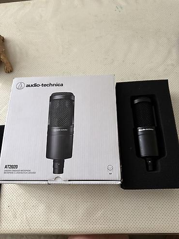 Студийные микрофоны: Микрофон Audio-Technica AT2020 Состояние 9/10 (небольшие внешние — 2