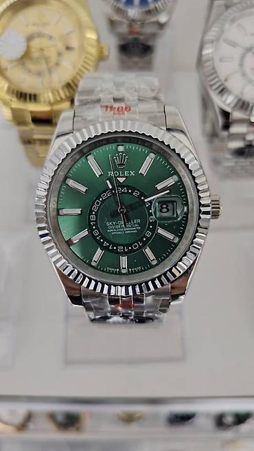 saat romanson: Yeni, Qol saatı, Rolex, rəng - Qara — 8