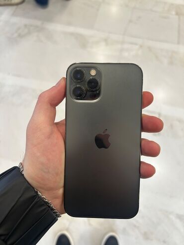 apple iphone 6 plus: IPhone 12 Pro, 128 GB, Black Titanium, Face ID, Barmaq izi