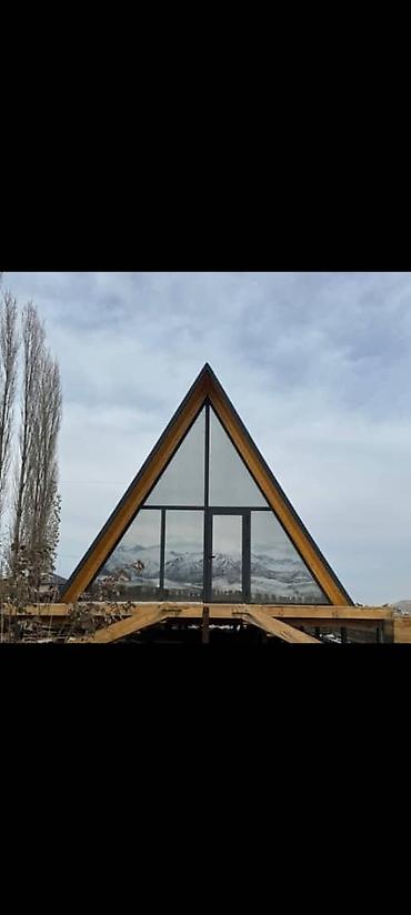 Курулуш жана оңдоо кызматтары: Алюминиевые окна и витражные конструкции под ключ - Изготовление и — 5