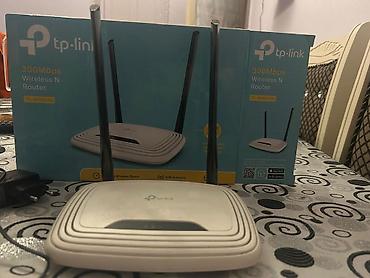Modemlər və şəbəkə avadanlıqları: TP-Link TL-WR841N – 300Mbps Wireless N Router. - Sürət: 300 Mbps — 2