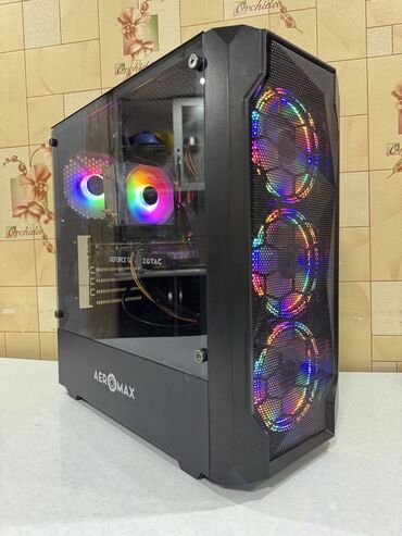 Настольные ПК и рабочие станции: Компьютер, ОЗУ 32 ГБ, Б/у, NVIDIA GeForce GTX 1660 Ti, HDD + SSD