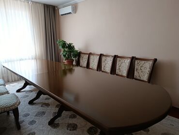 куплю стол обеденный: Зал үчүн үстөл, Колдонулган, Бүктөө эмес, Oval