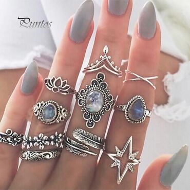 Prstenje: Set prstenja tibetansko srebro 1200 din — 4