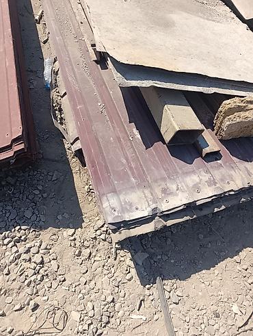Dam örtükləri: Məhsul: Profilli metal dam/örtük vərəqləri Xüsusiyyətlər: - Material — 4