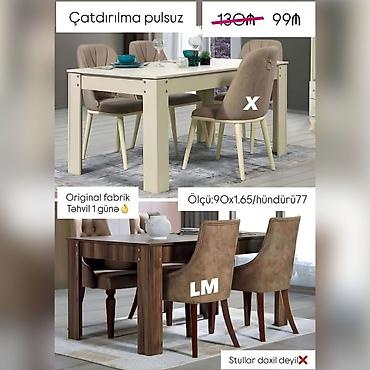 Tək masa HAZIR FABRİK istehsalı Tək masa : 99₼ Masa hazır Original