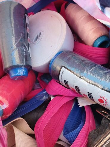 газонокосилка бензиновая бишкек цена: Продаётся фурнитура ( нитки разной рацветкиножницы,замочки, ткани