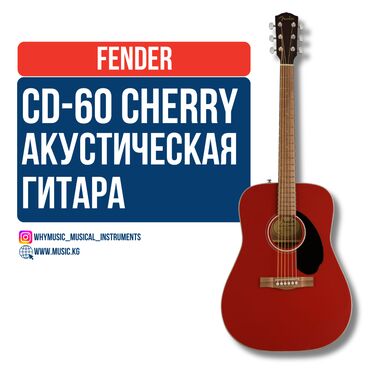 Гитары: Акустическая гитара Limited Edition Fender CD-60 Dreadnought V3 DS