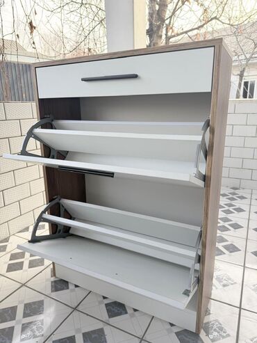 Тумбы и подставки для обуви: Тумба и подставка для обуви, Другой материал, цвет - Белый — 5