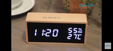 Ev saatları: Elektron saat Elektron masaüstü saat Taxta elektron stolüstü saat🕰️ -da lalafo.az — 7 Ev saatları: Elektron saat Elektron masaüstü saat Taxta elektron stolüstü saat🕰️ — 7