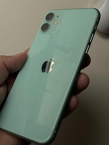 Уюлдук телефондор жана аксессуарлар: IPhone 11, 128г, зелёный цвет (Mint/Green) - 74% батарея - Экран — 1