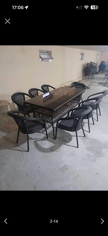 Столы и стулья для кафе: Стол и стул для кафе — 16