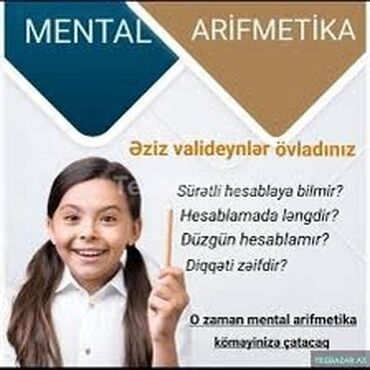 Repetitorlar: Repetitor | Mental arifmetika | Abituriyent hazırlığı