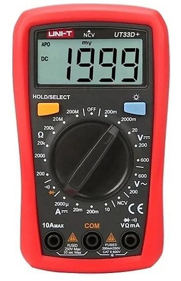 tester: Kateqoriya: Alətlər > Ölçü və Test Alətləri Ad: Unit UT33D+ 600V — 1