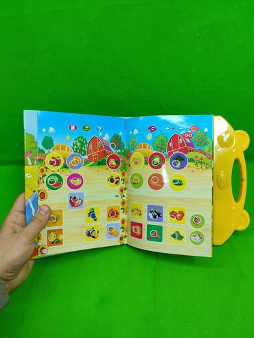 Детские книги: Книга игрушка музыкальная для развития детей 🎵 Комплектация товара — 12