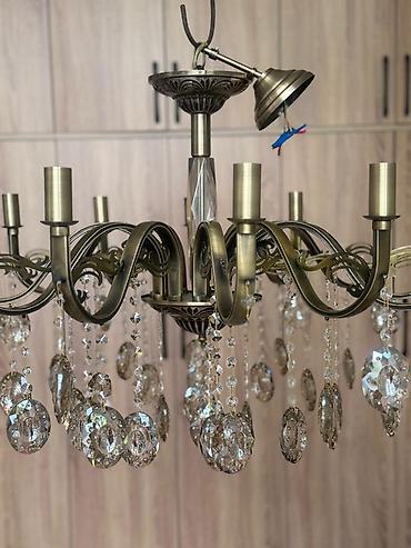 ucuz tül perdeler: Çılçıraq, 10 və daha çox lampa, Metal — 4