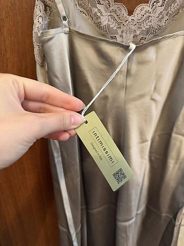 kombinezon: Intimissimi atlas kombinezon (slip) 100% silk yeni kolleksiya istifadə — 4